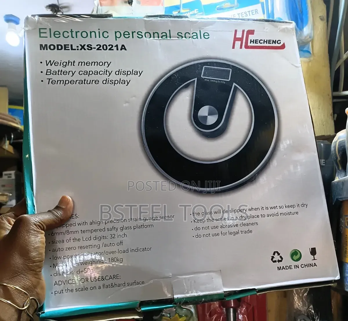 Digital Bathroom Scale – Body Weight Measuring Scale