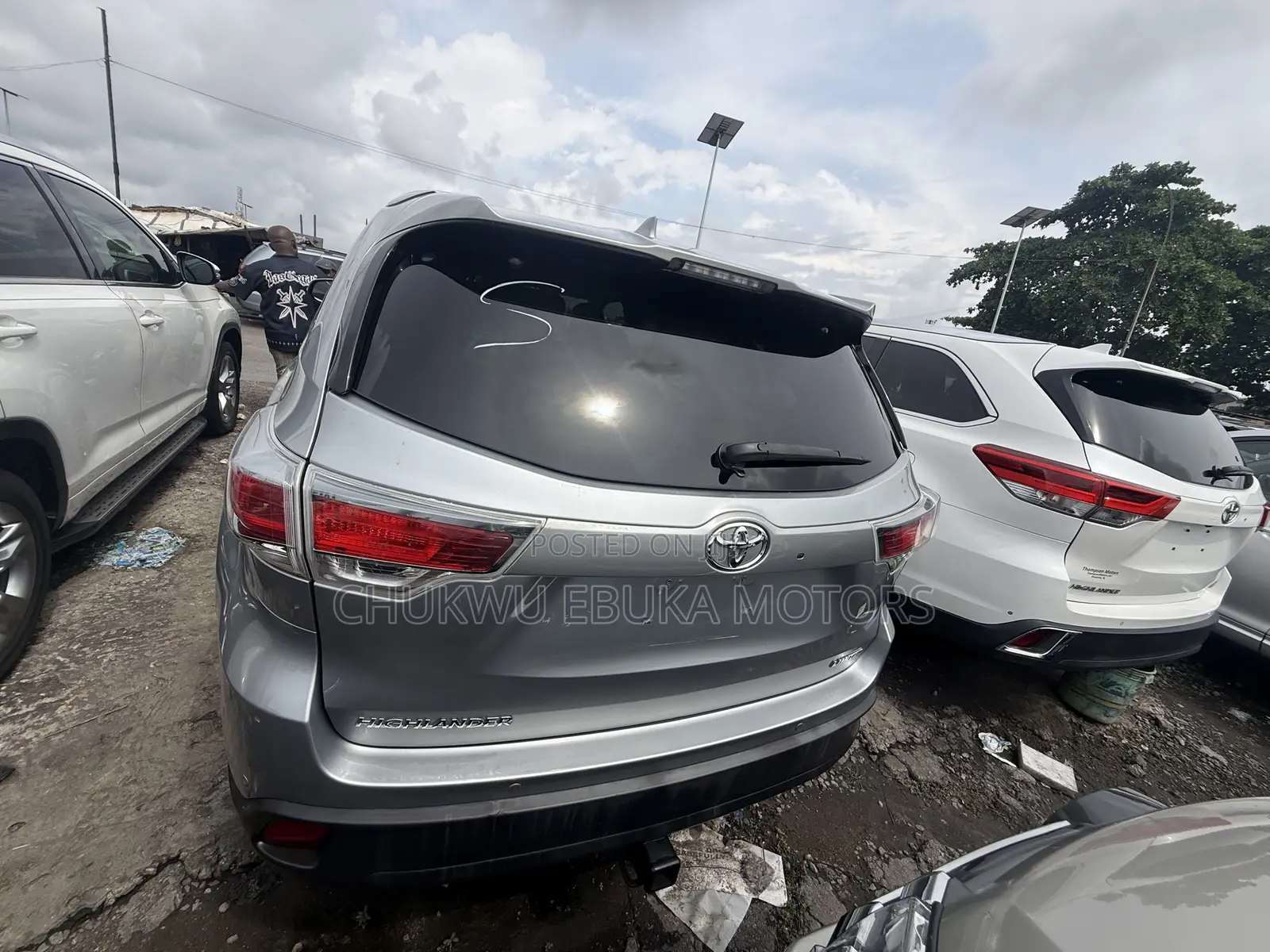 Toyota Highlander Limited V6 4x4 (3.5L 6cyl 6A) 2016 Silver