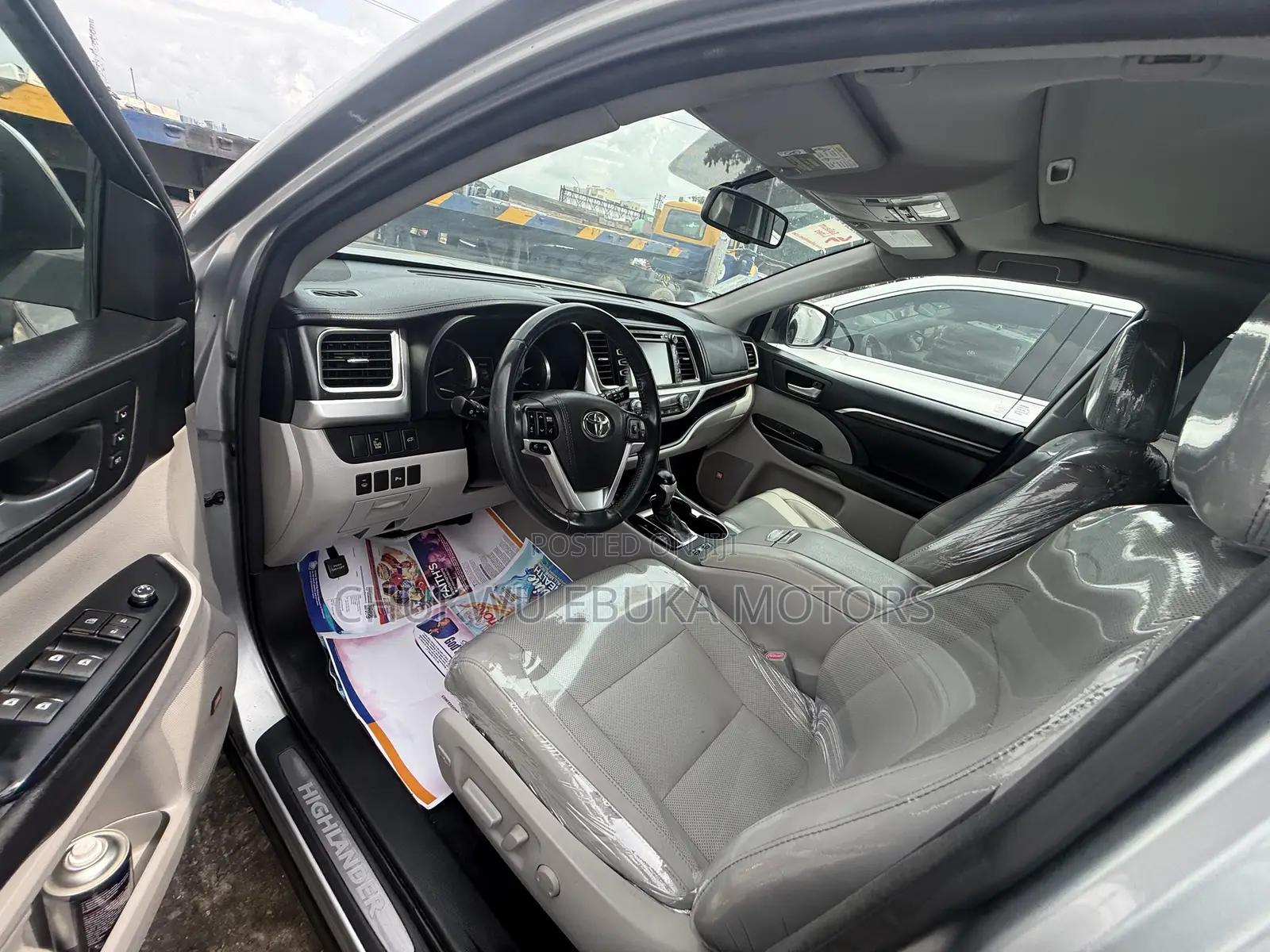 Toyota Highlander Limited V6 4x4 (3.5L 6cyl 6A) 2016 Silver