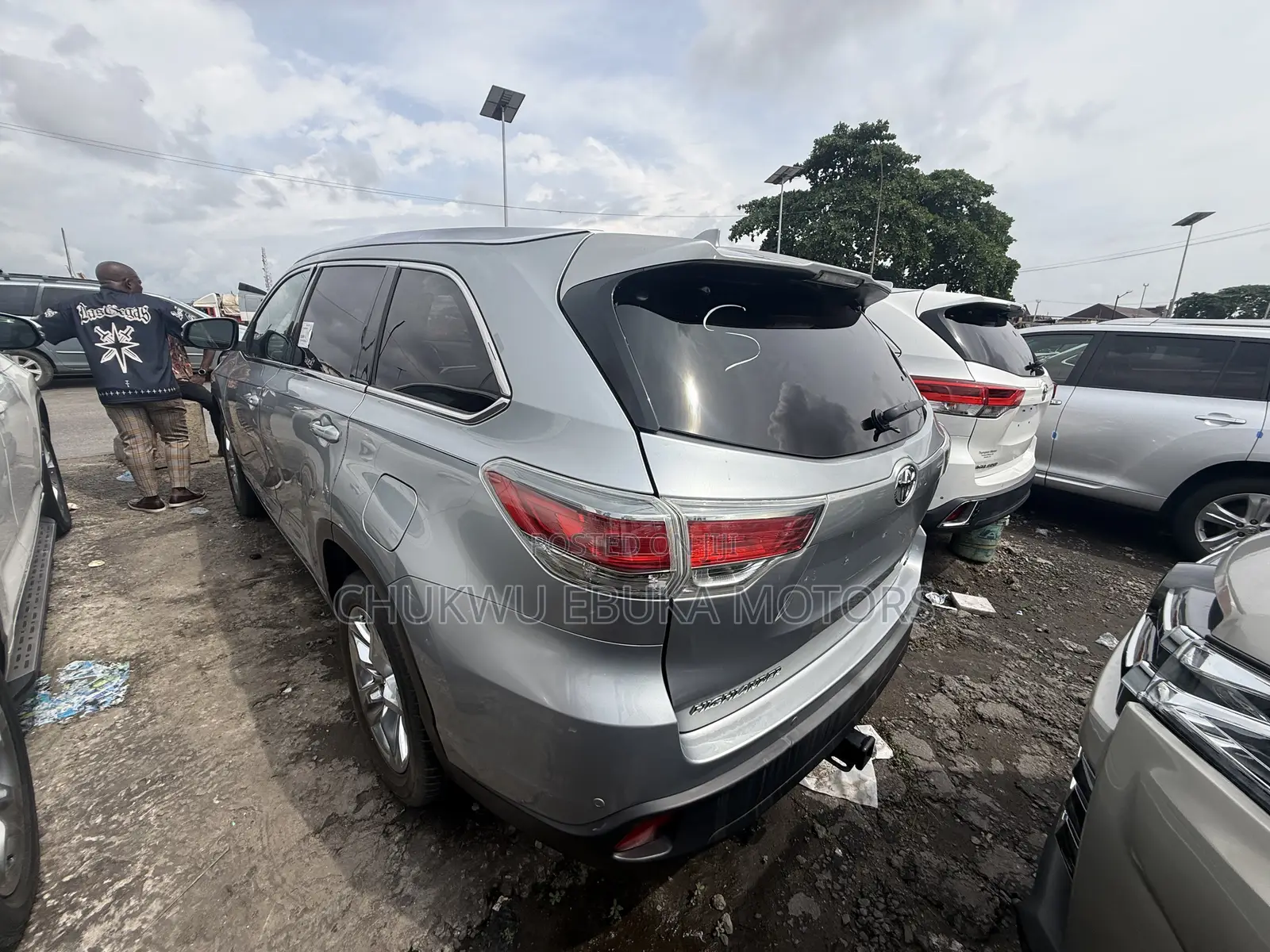 Toyota Highlander Limited V6 4x4 (3.5L 6cyl 6A) 2016 Silver