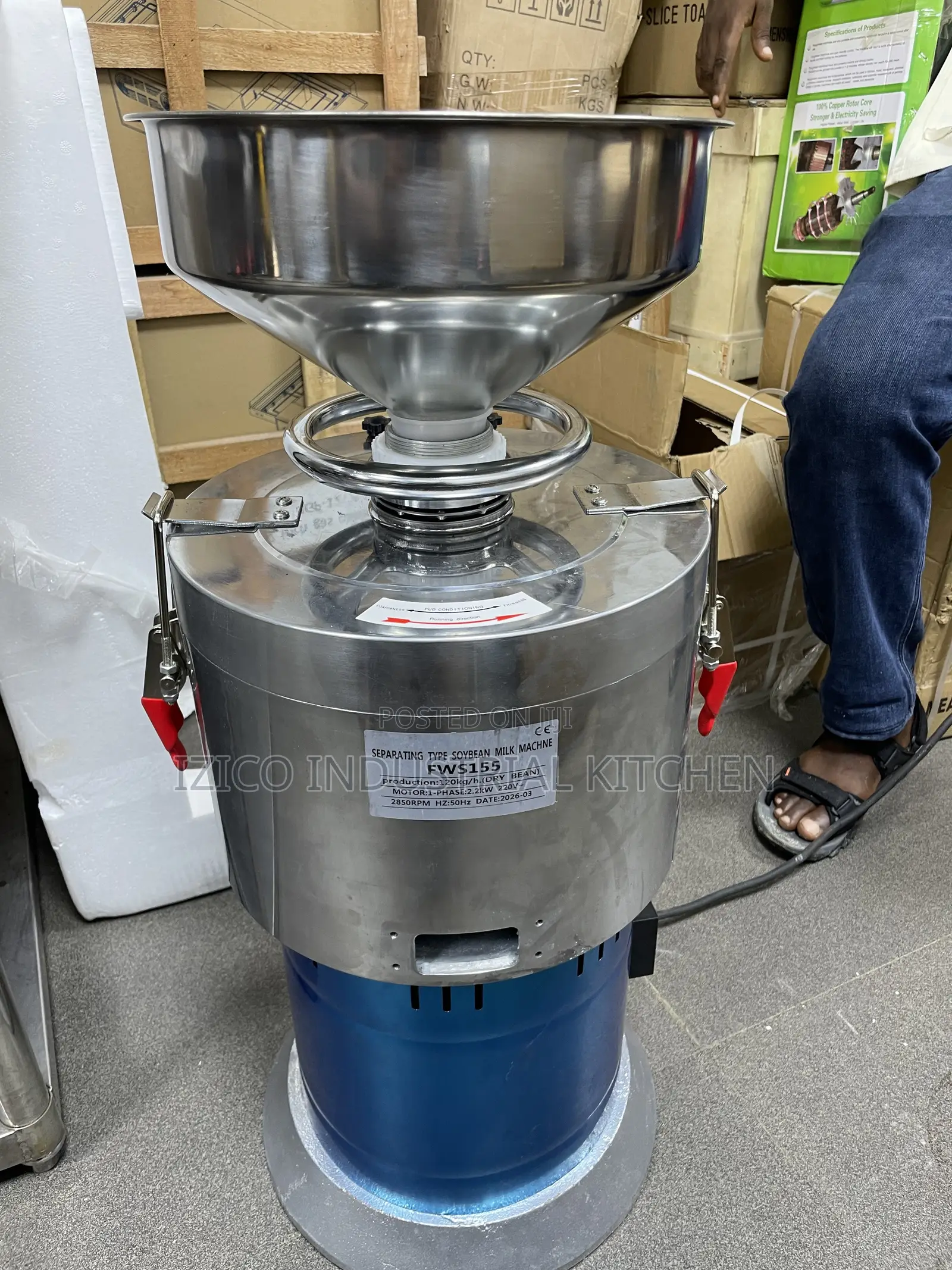 Tiger Nut Processing Machine Mood 130
