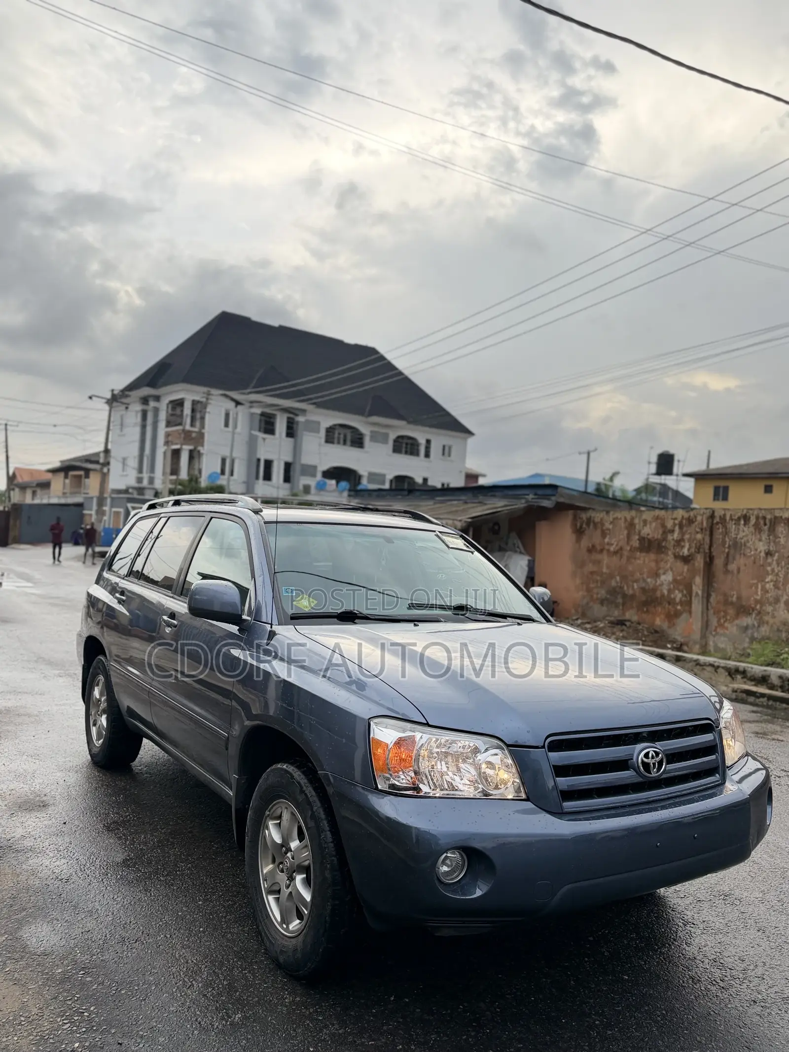 Toyota Highlander V6 4x4 2007 Blue