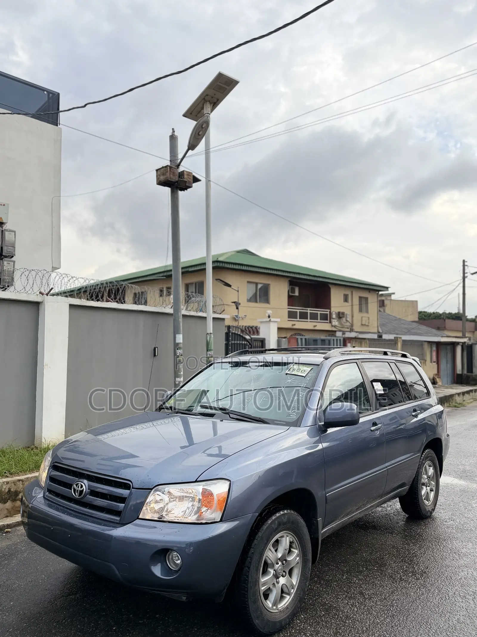 Toyota Highlander V6 4x4 2007 Blue