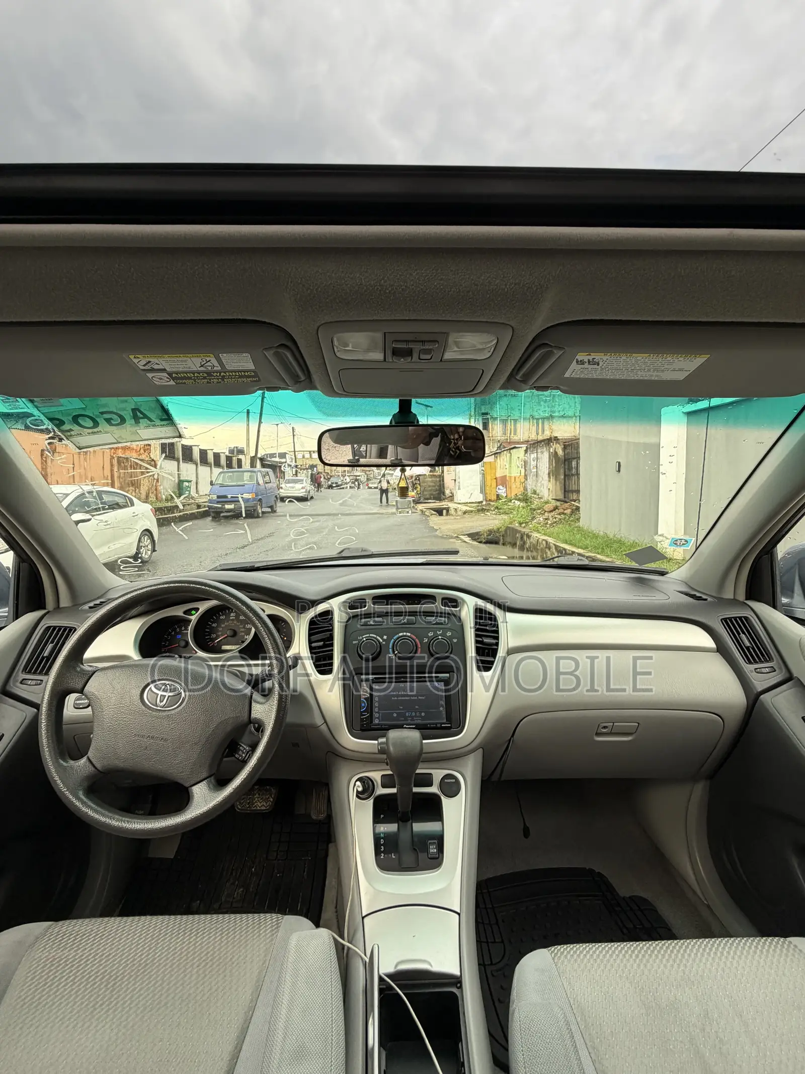 Toyota Highlander V6 4x4 2007 Blue