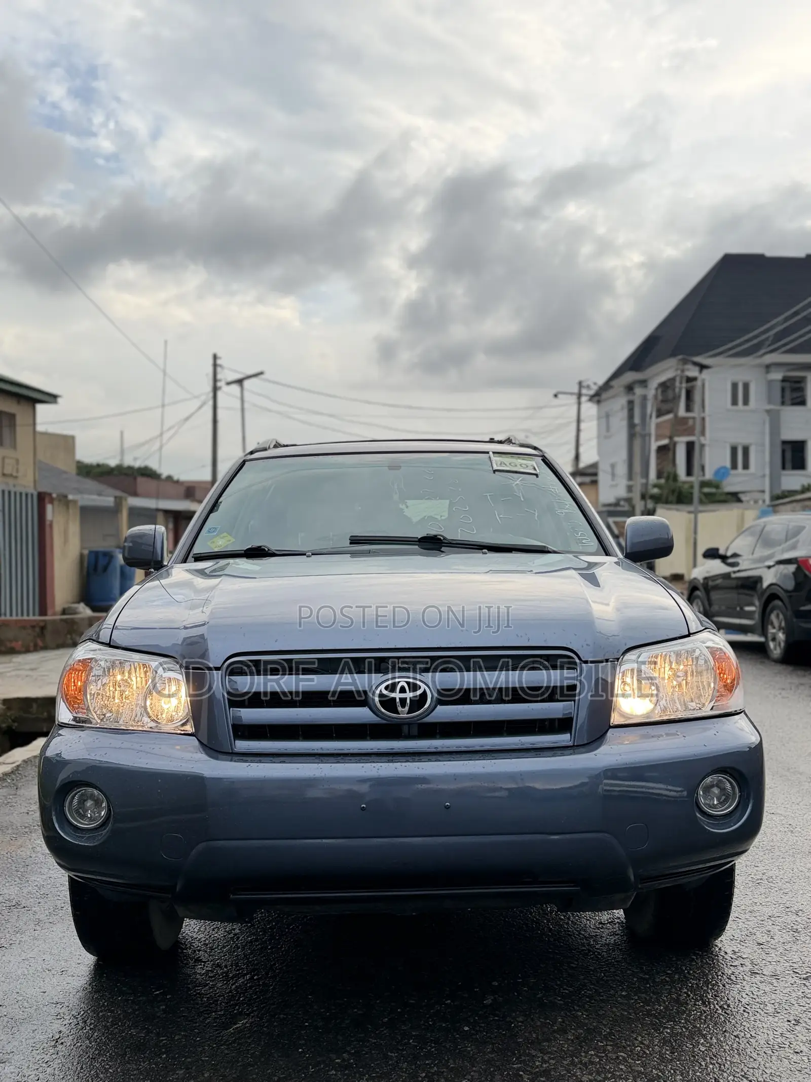 Toyota Highlander V6 4x4 2007 Blue