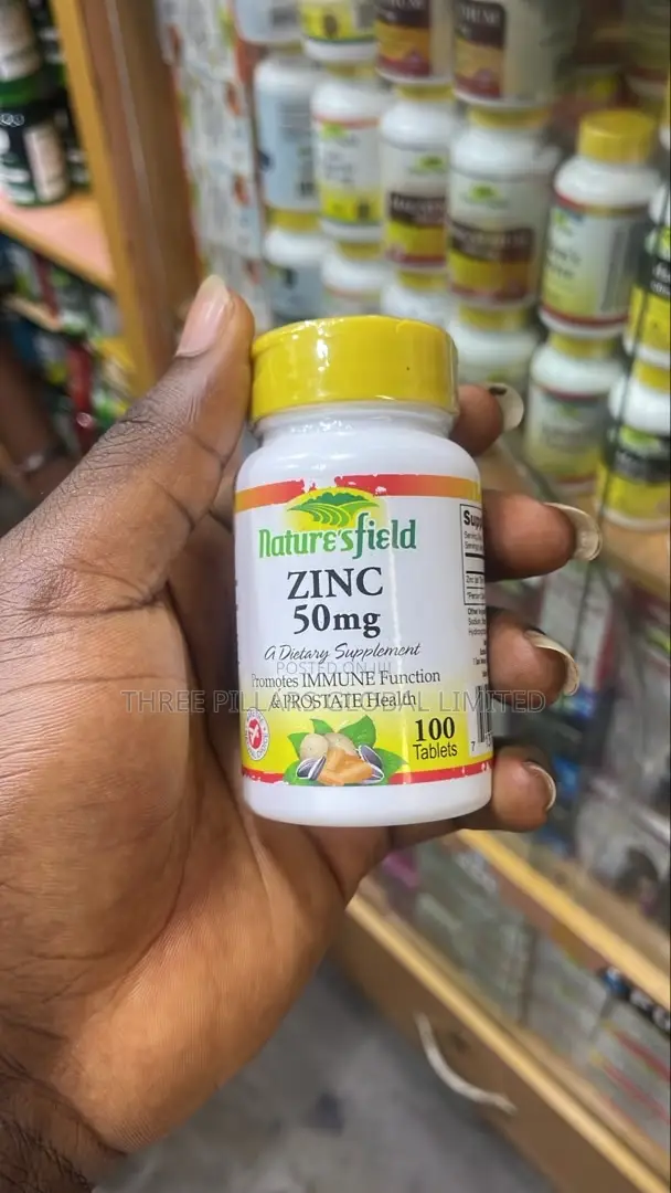 Zinc 50mg Nature’S Field