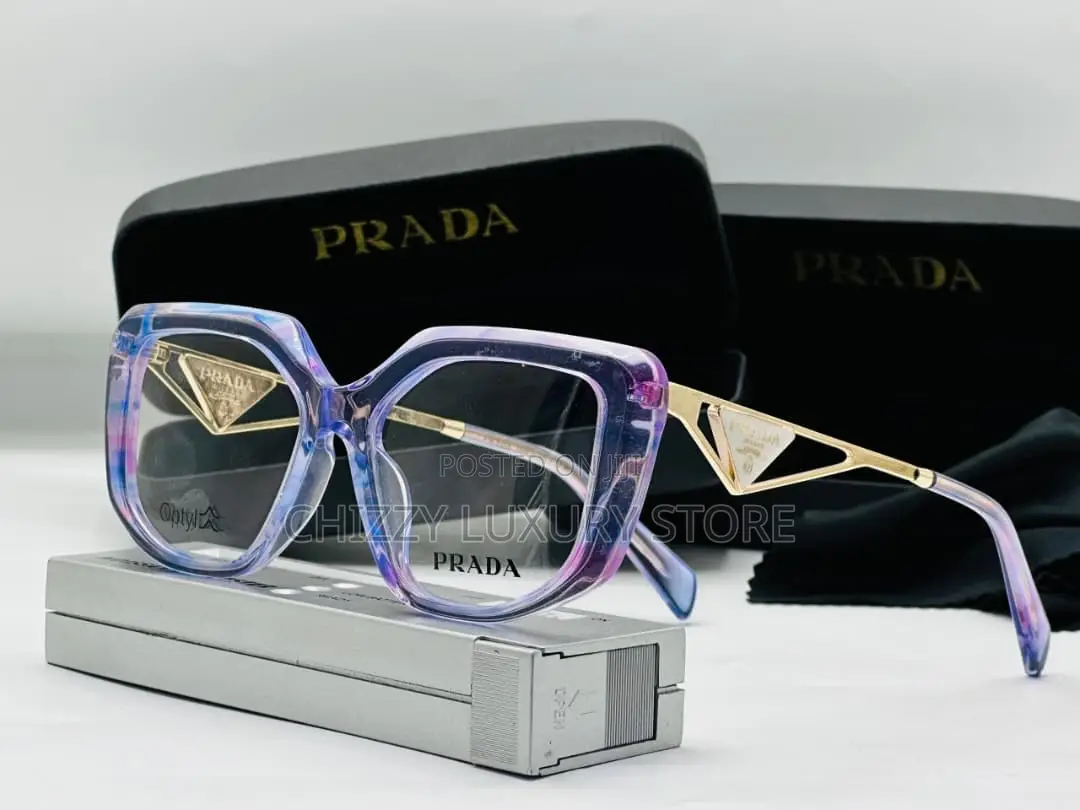 Prada Quality Luxury Ladies Frame Glasses