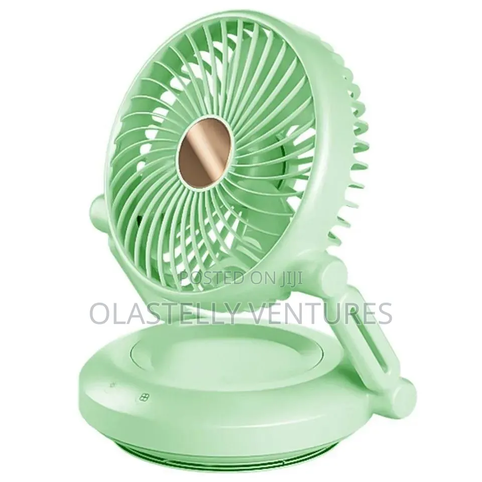 Portable Desktop/Wall Mounted Foldable Fan Usb Rechargeable Tw