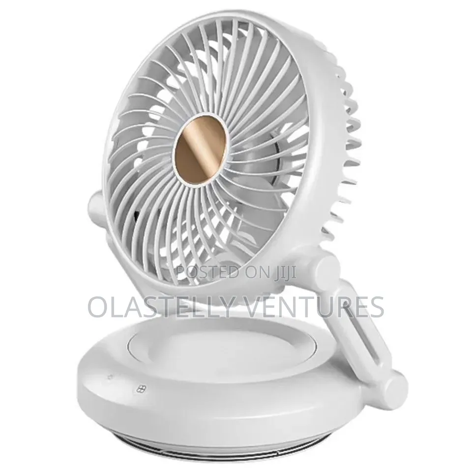 Portable Desktop/Wall Mounted Foldable Fan Usb Rechargeable Tw