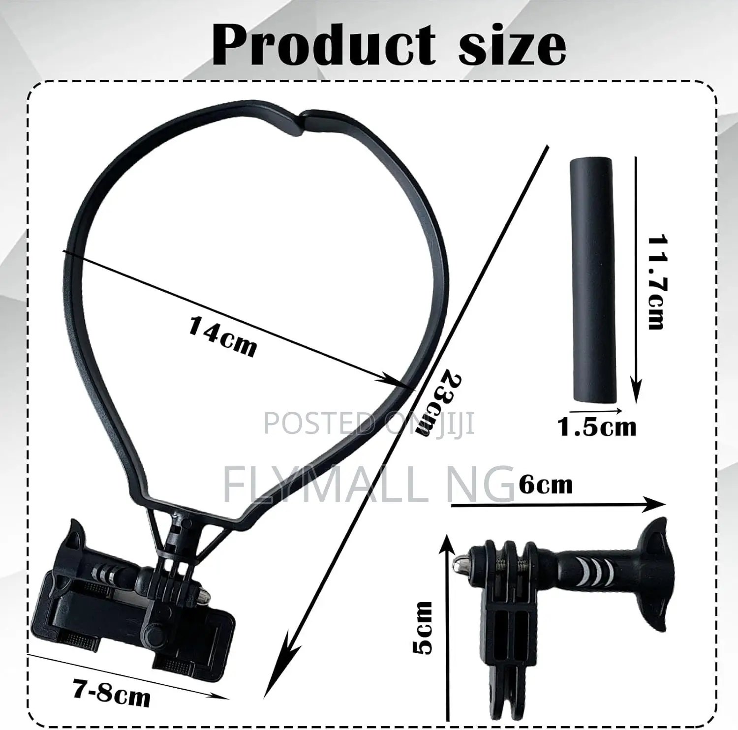 Portable Neck Strap Mount for Action Camera Phone