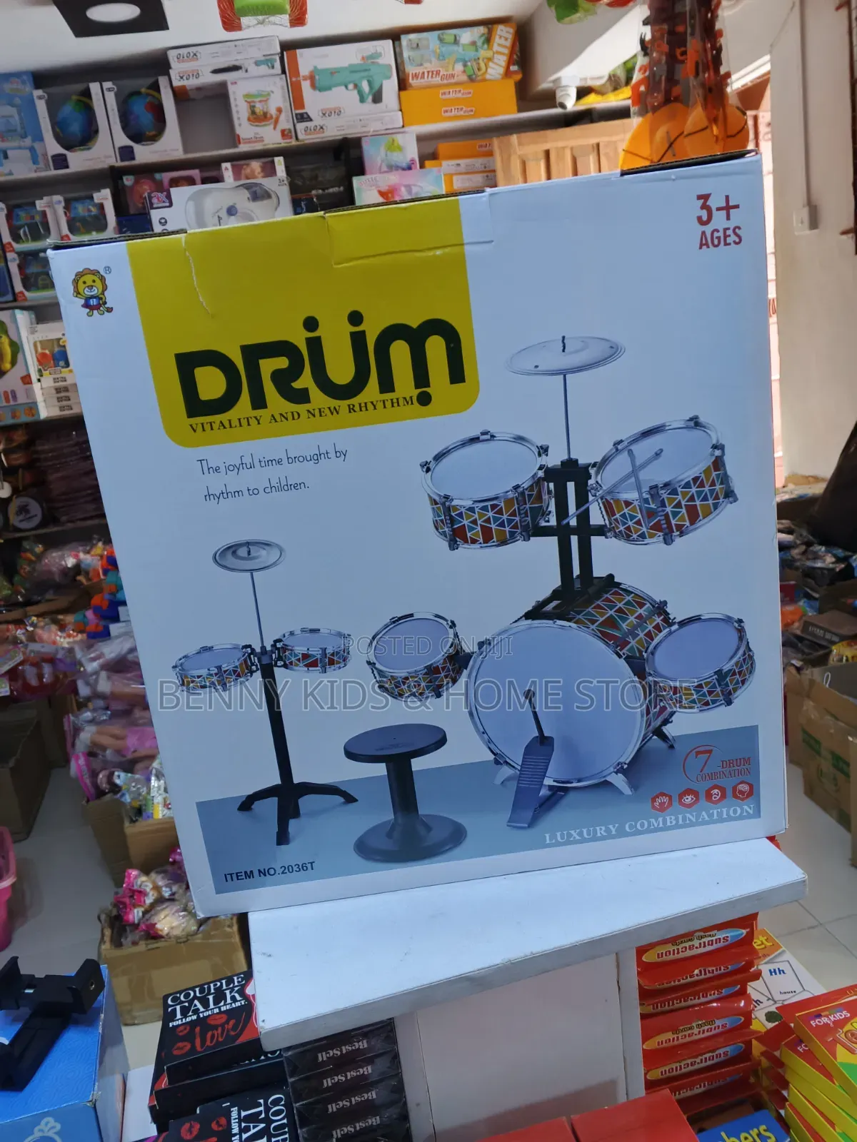 Medium Size 5in1 Drum Set