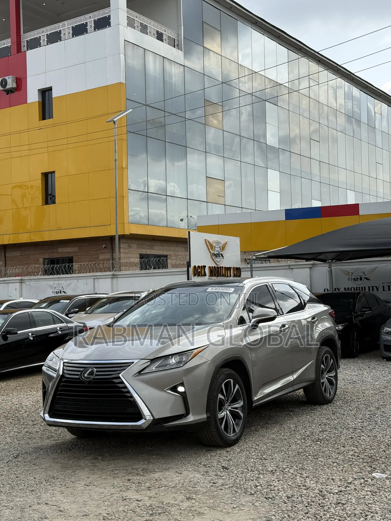 Lexus RX 350 AWD 2017 Gold