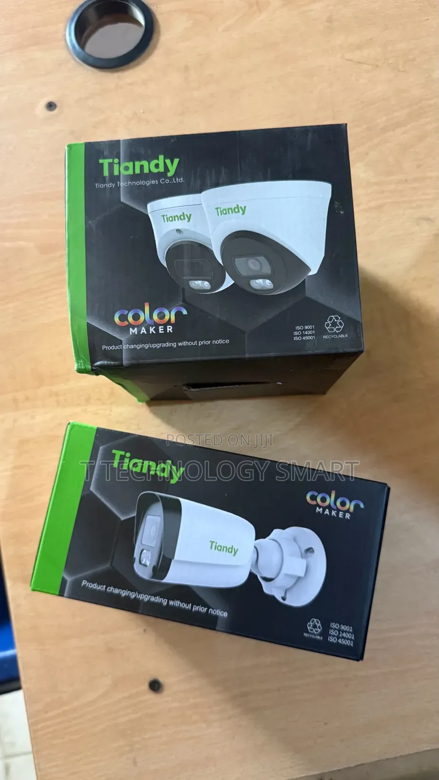 Original Tiandy Color Audio 4megal Pixel Ip