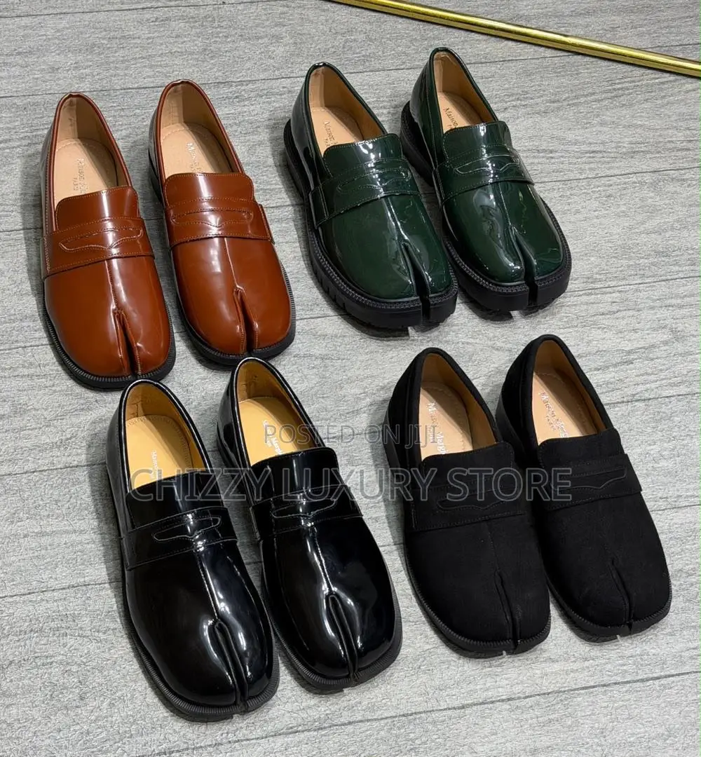 Maison Margiela Quality Luxury Men Genuine Leather Cooperate Shoe
