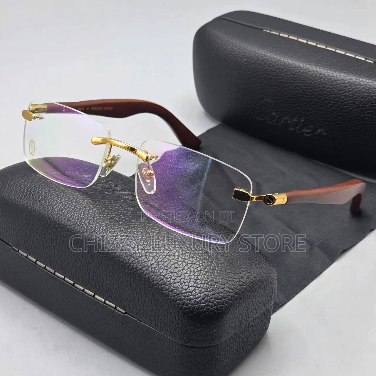 Cartier Quality Luxury Men Sunglasses