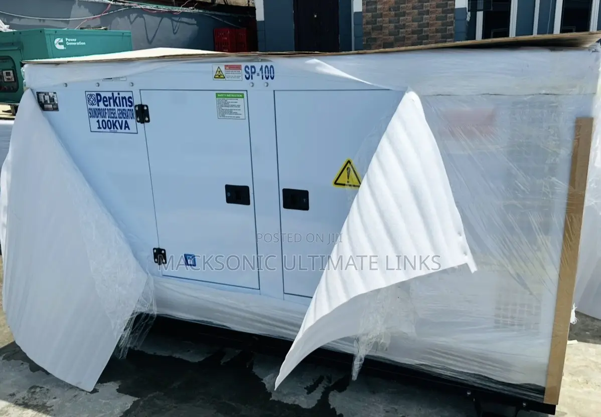 Perkins Soundproof 100kva Diesel Generator