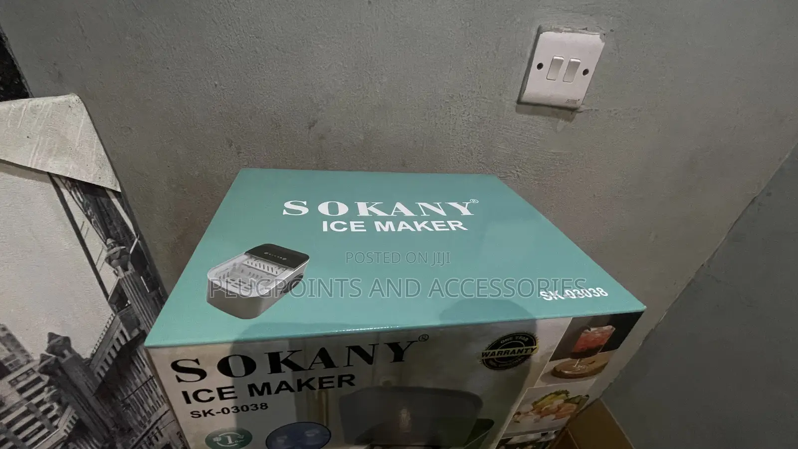 Sokany Ice Maker + Free Delivery Today Only