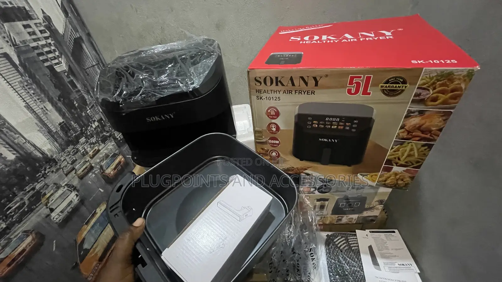 Sokany Airfryer 5liters