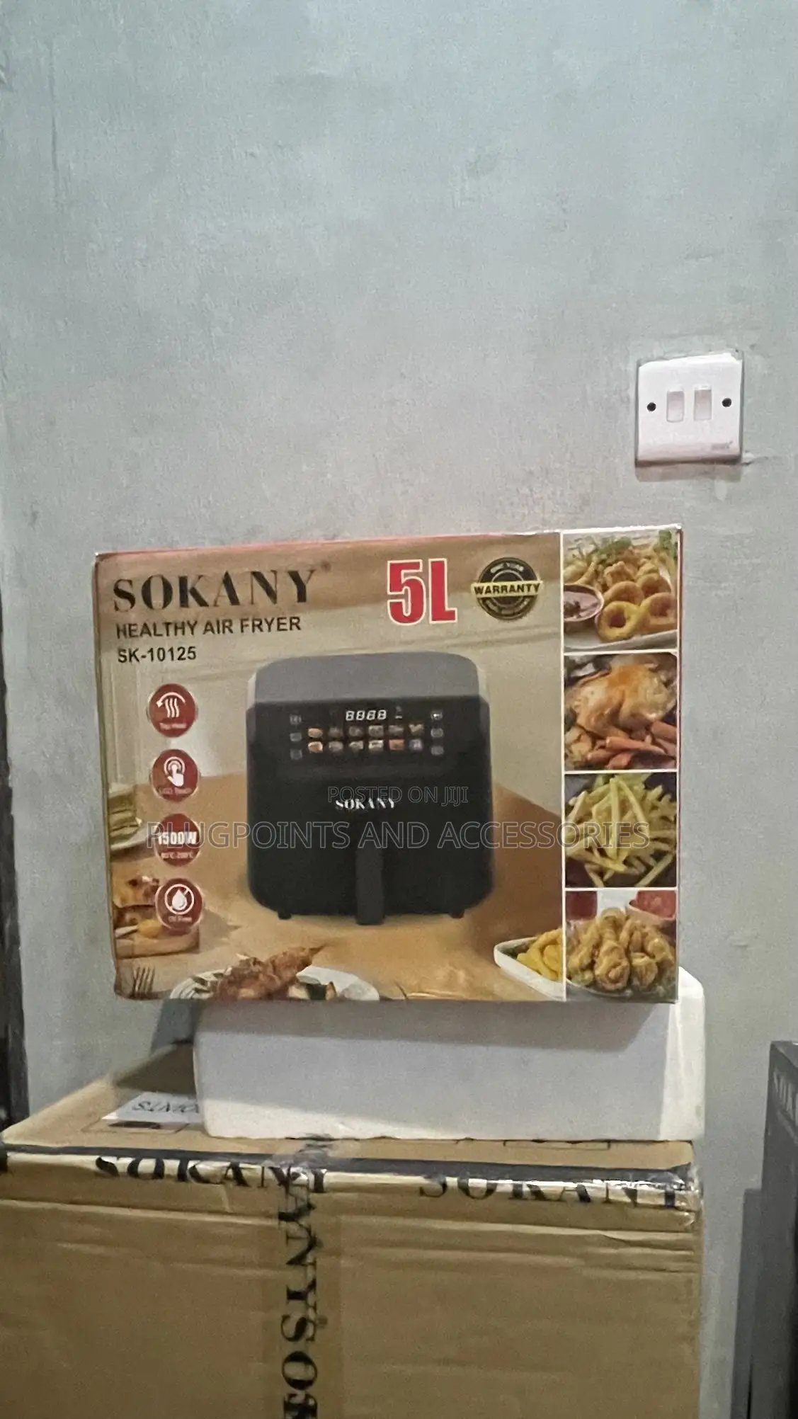 Sokany Airfryer 5liters