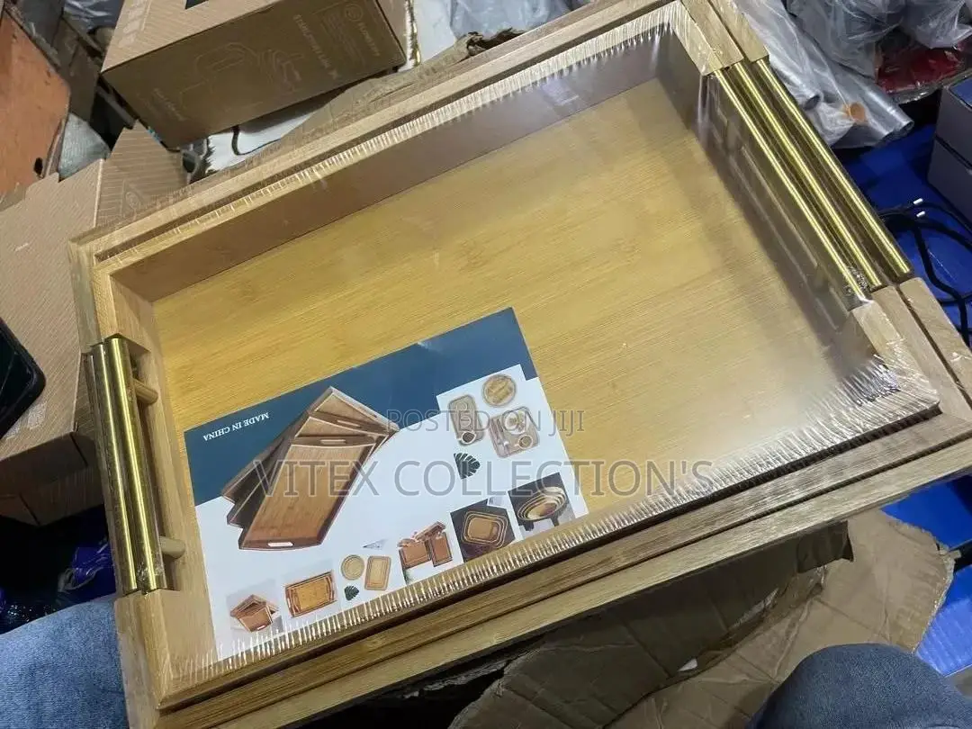 3in1 Wooden Tray