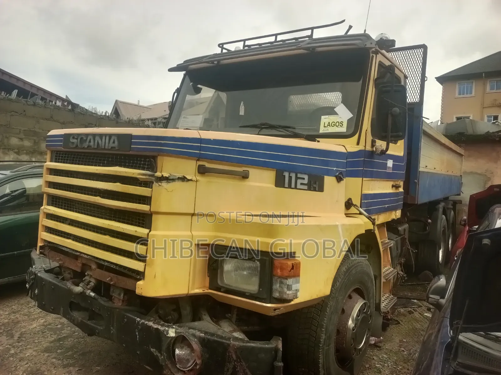 Scania 112h Tipper 10 Tyres Heavy Duty With Double Axles (Tokunbo)
