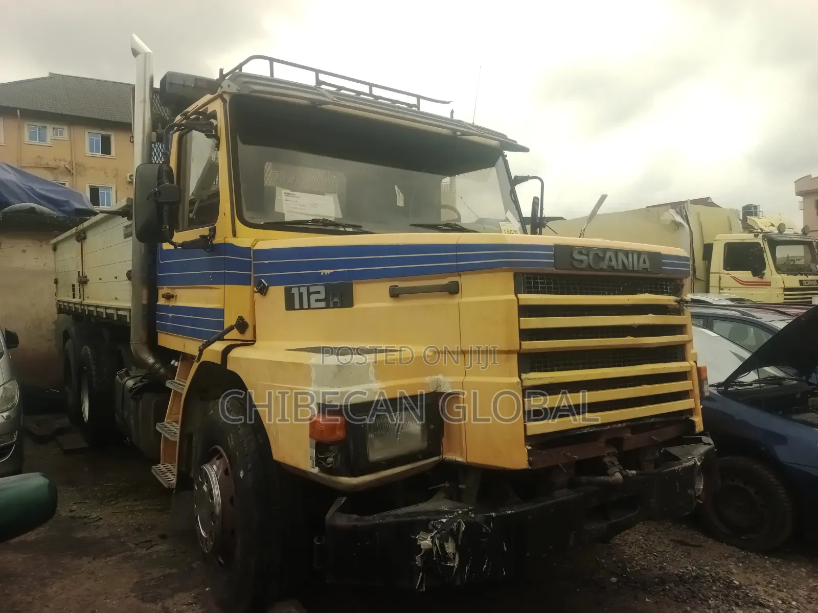 Scania 112h Tipper 10 Tyres Heavy Duty With Double Axles (Tokunbo)
