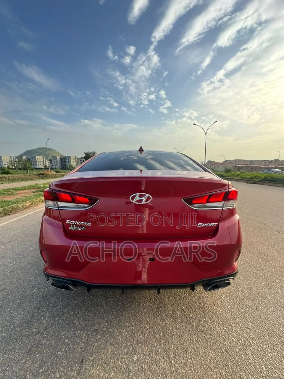 Hyundai Sonata 2019 Red