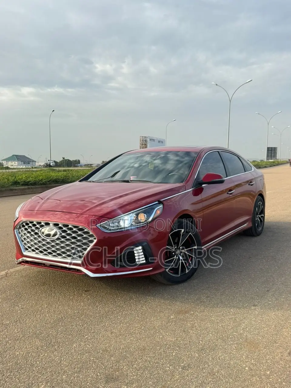 Hyundai Sonata 2019 Red