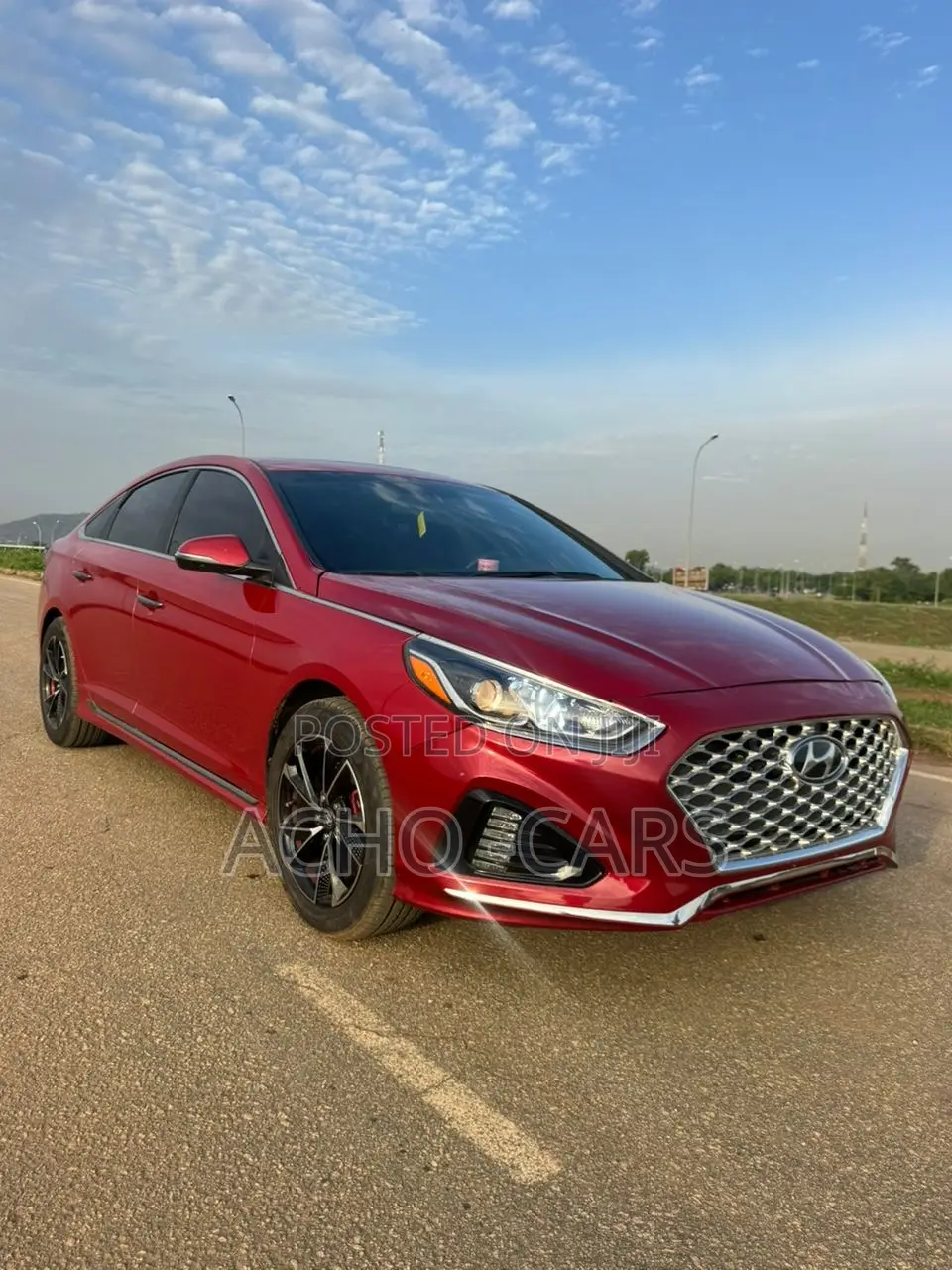 Hyundai Sonata 2019 Red