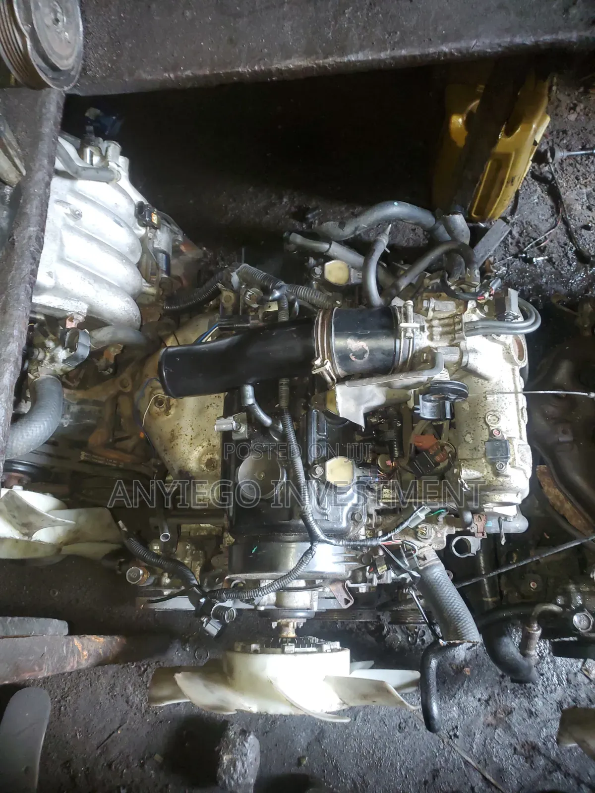 Complete Engine for Mitsubishi L200, L300, Japan Used as New Grade1