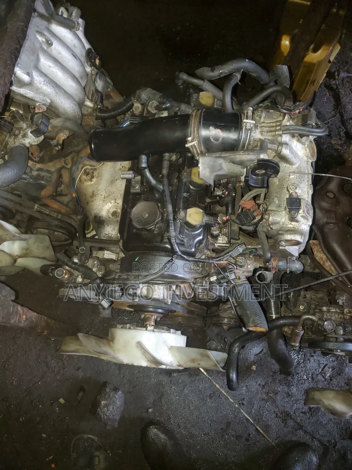 Complete Engine for Mitsubishi L200, L300, Japan Used as New Grade1