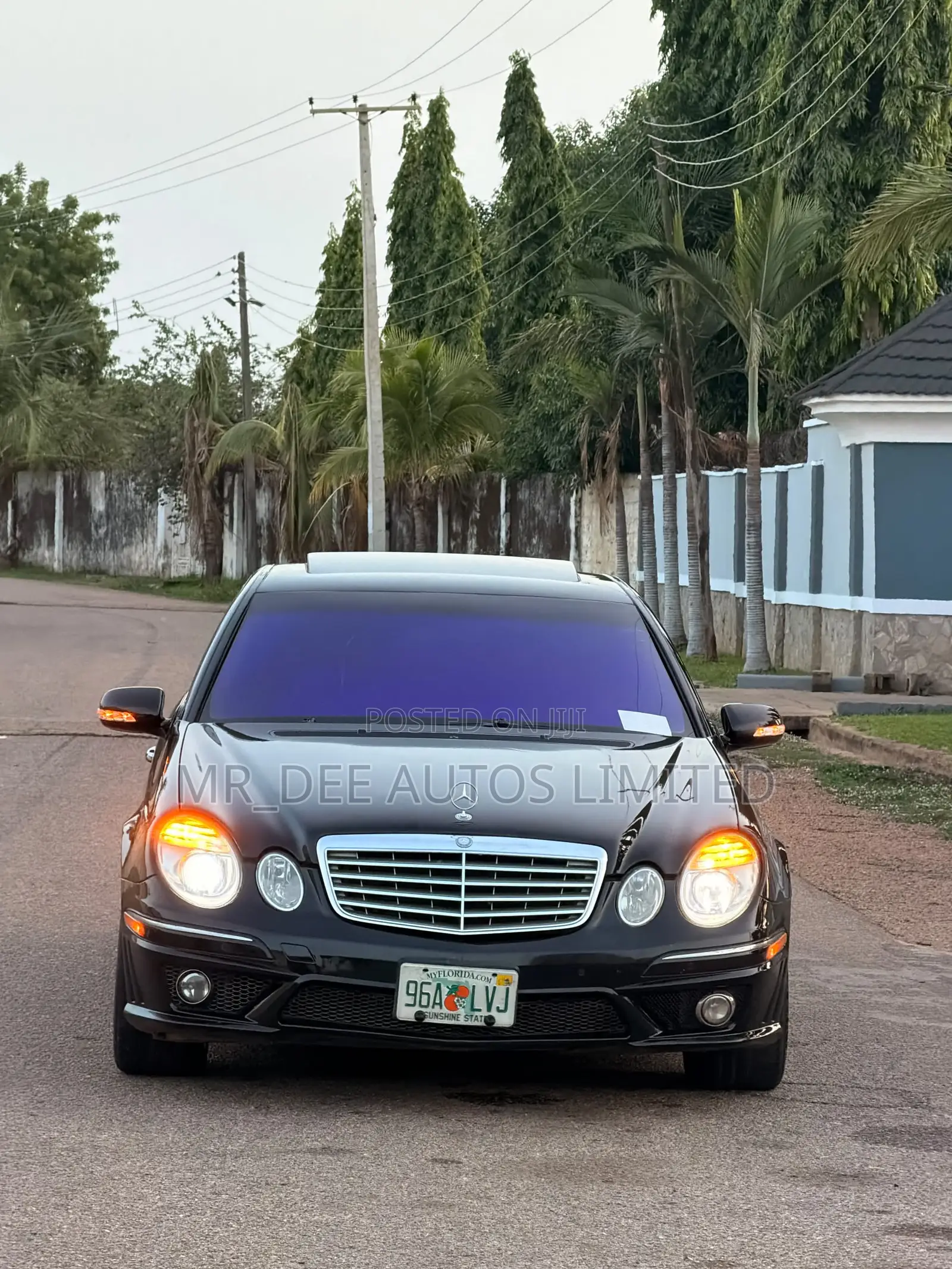 Mercedes-Benz E350 2008 Black