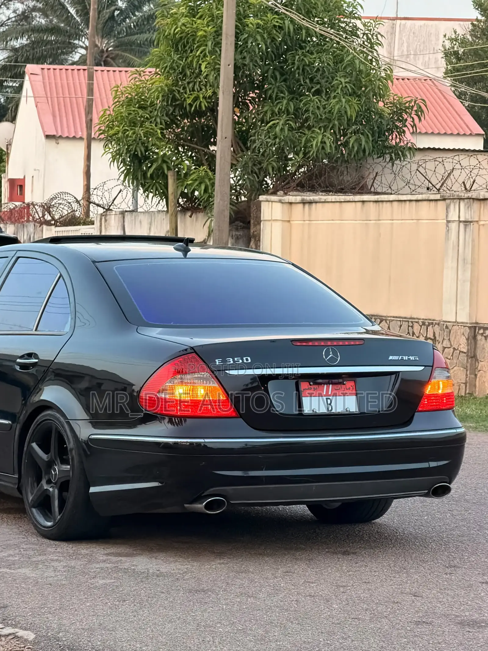 Mercedes-Benz E350 2008 Black