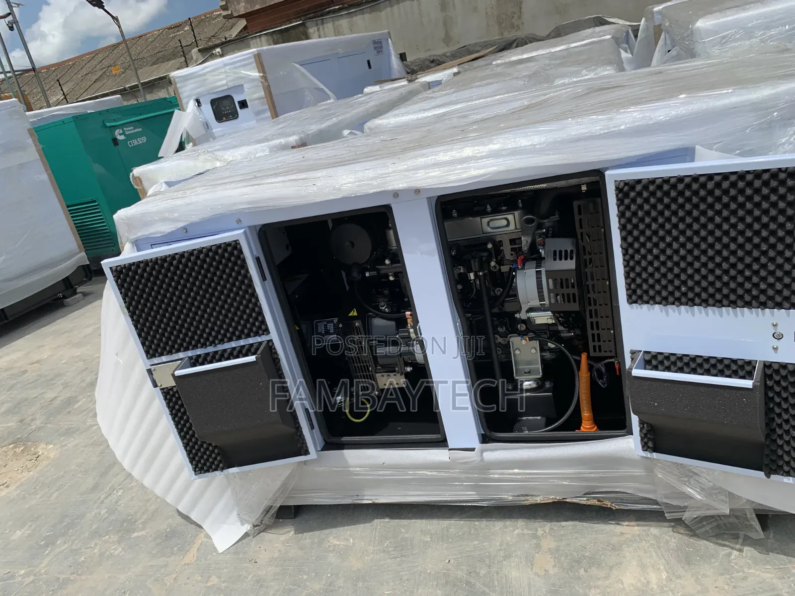 Low Noise Perkins 25kva Generator for Offices and Shops