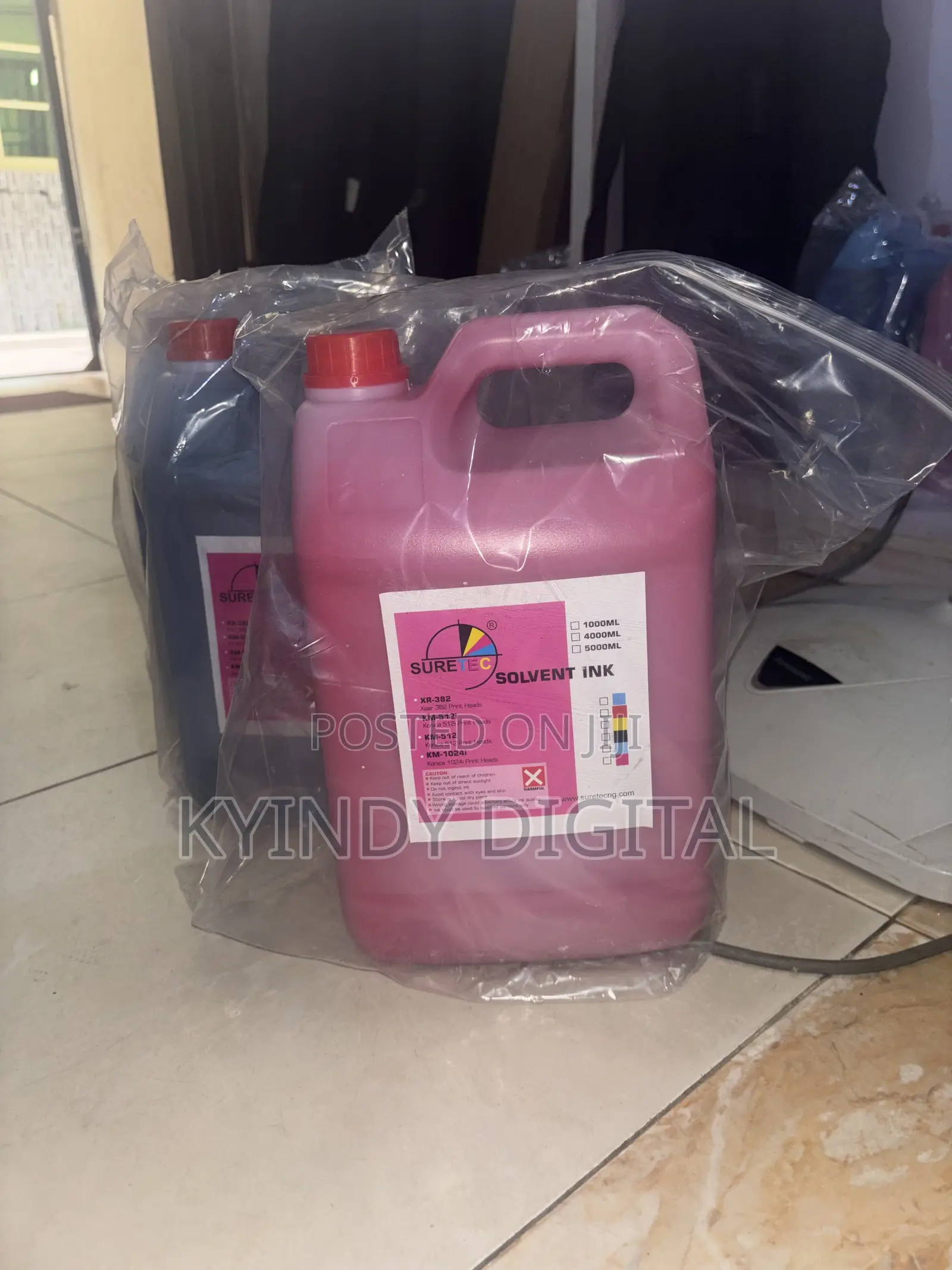 Konica Printing Inks in Gallon(5liters)