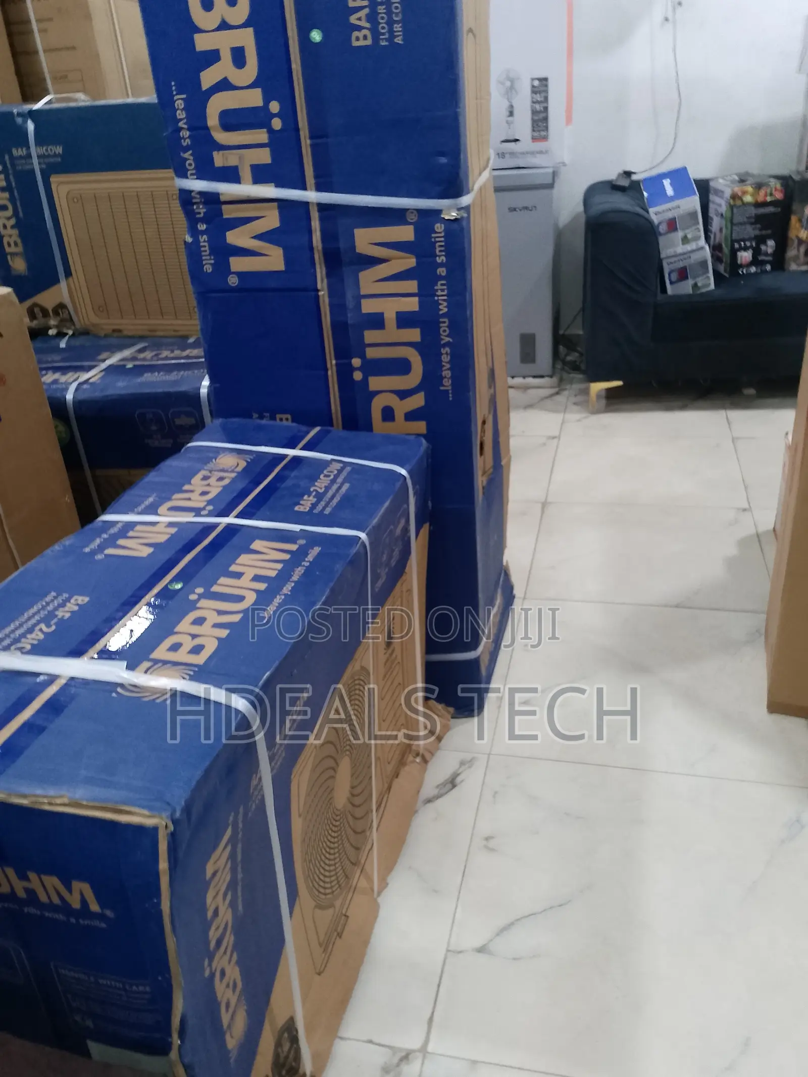 New Bruhm 3 Ton Standing Inverter Ac With Energy Saving Technology