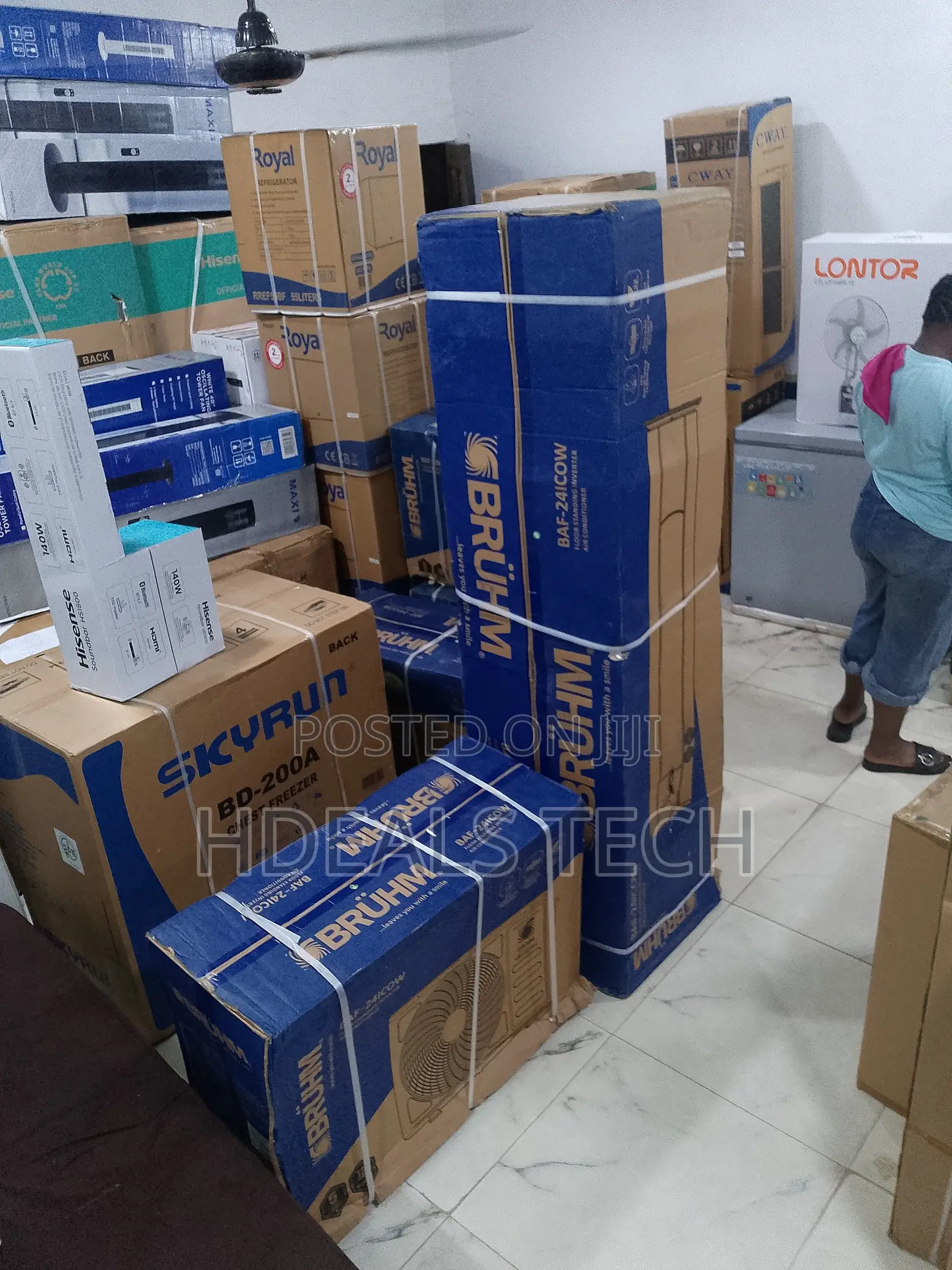 Bruhm 3 Ton Floor Standing Air Conditioner – Fast Cooling