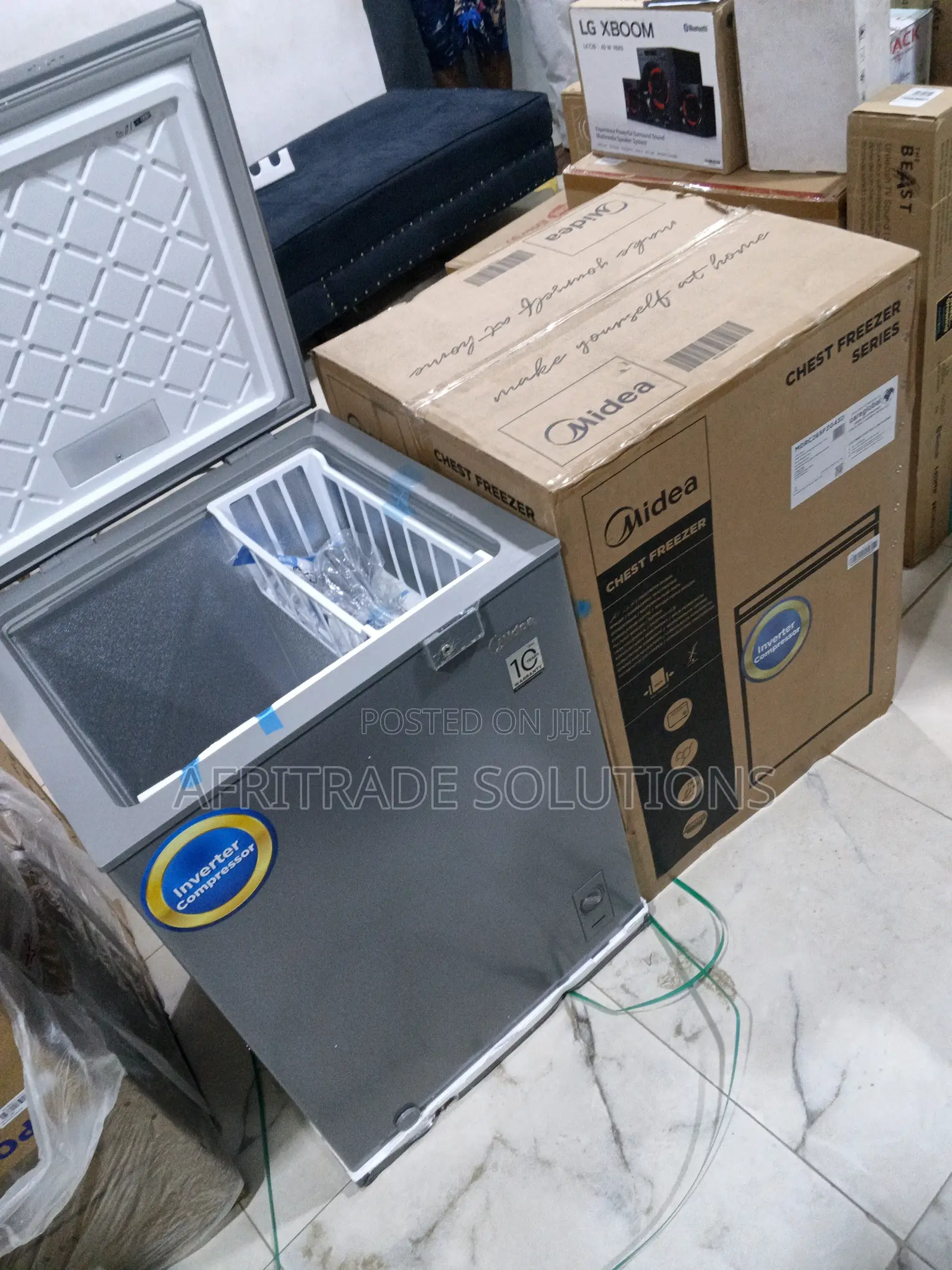 Midea Mdrc265fzg43d Inverter Chest Freezer – Ideal for Food Storage