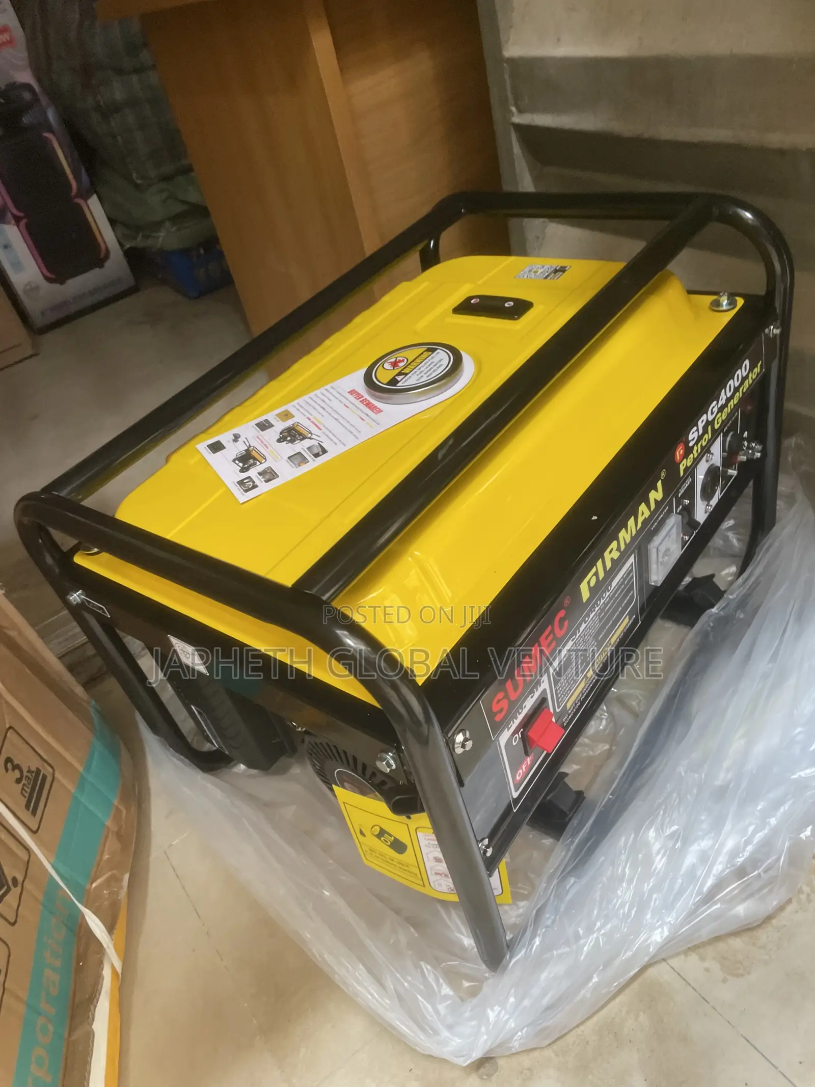 Original Sumec Firman Spg4000 Petrol Generator for Home 