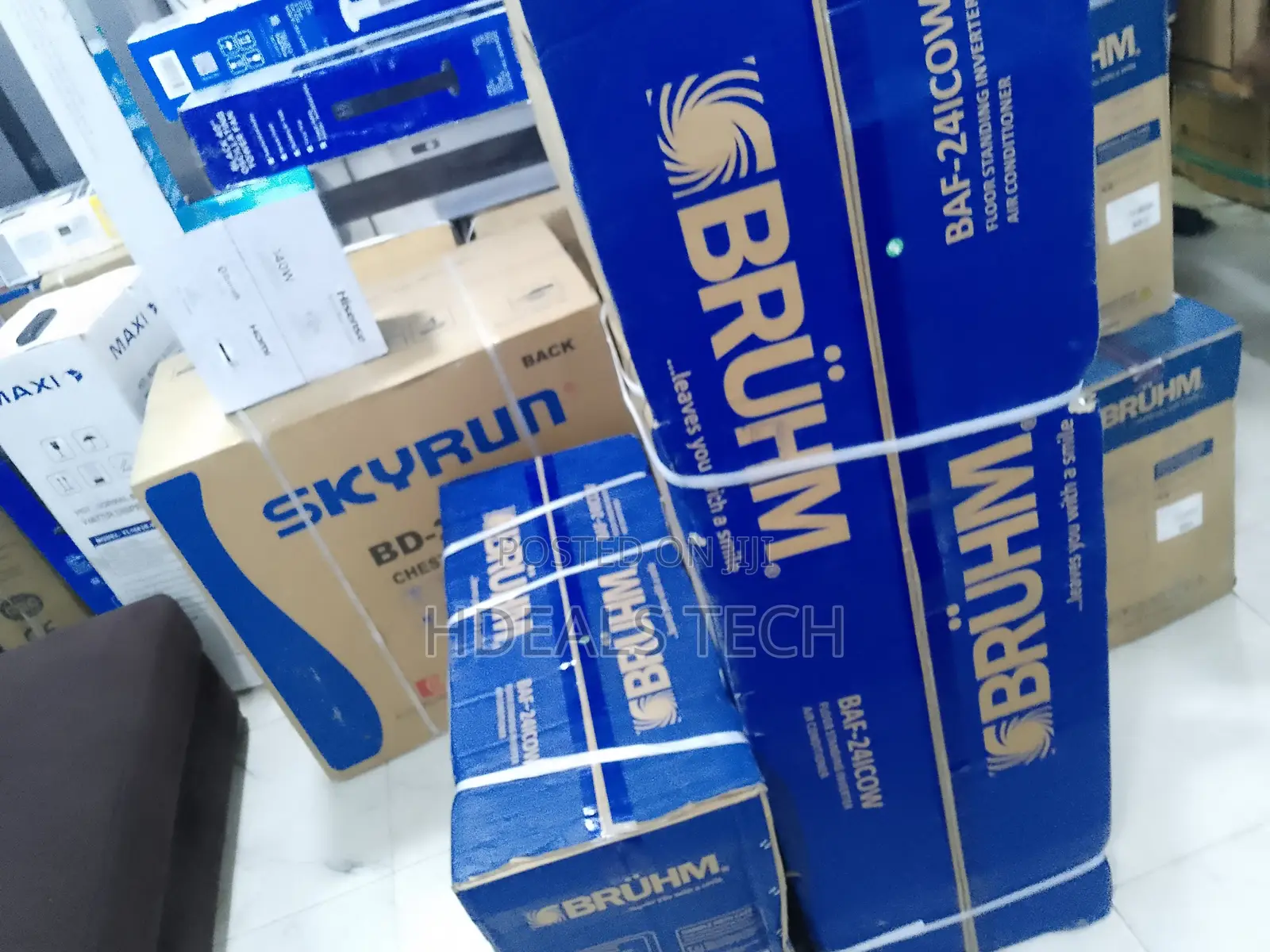 High Capacity Bruhm 3 Ton Floor a/C With Energy Saving Feature