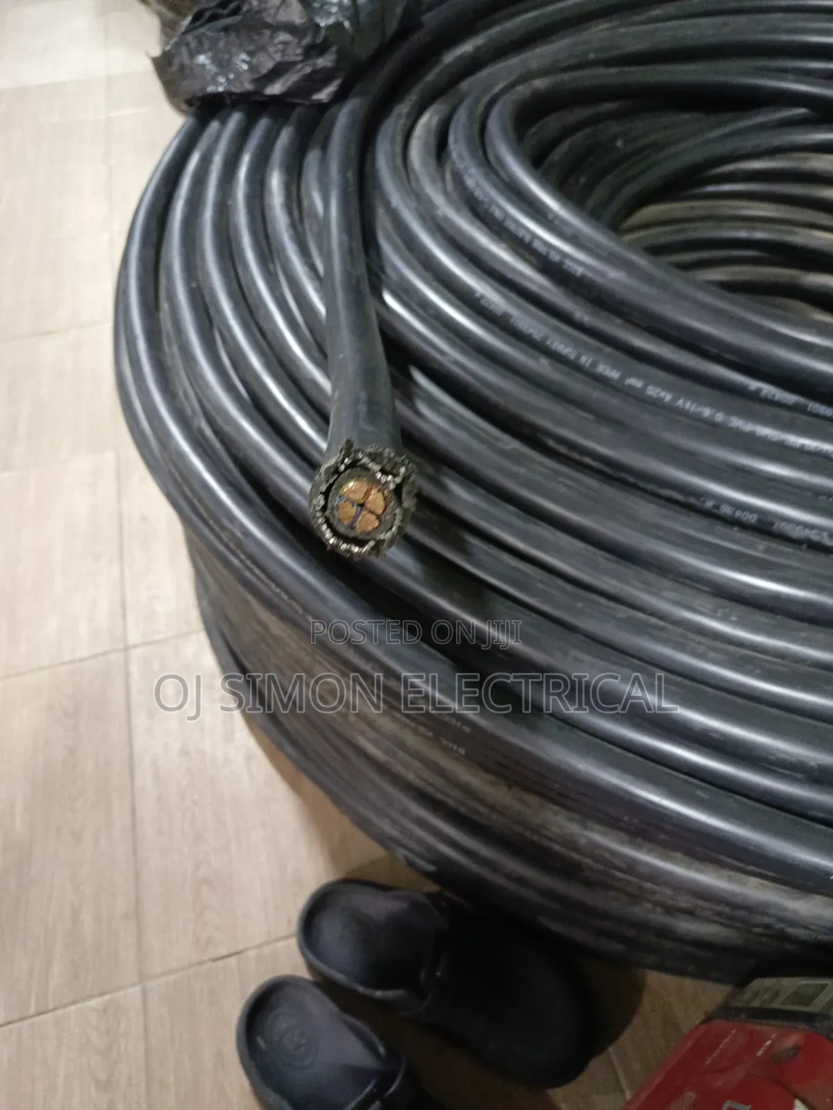25mmx4core Armoured Cable