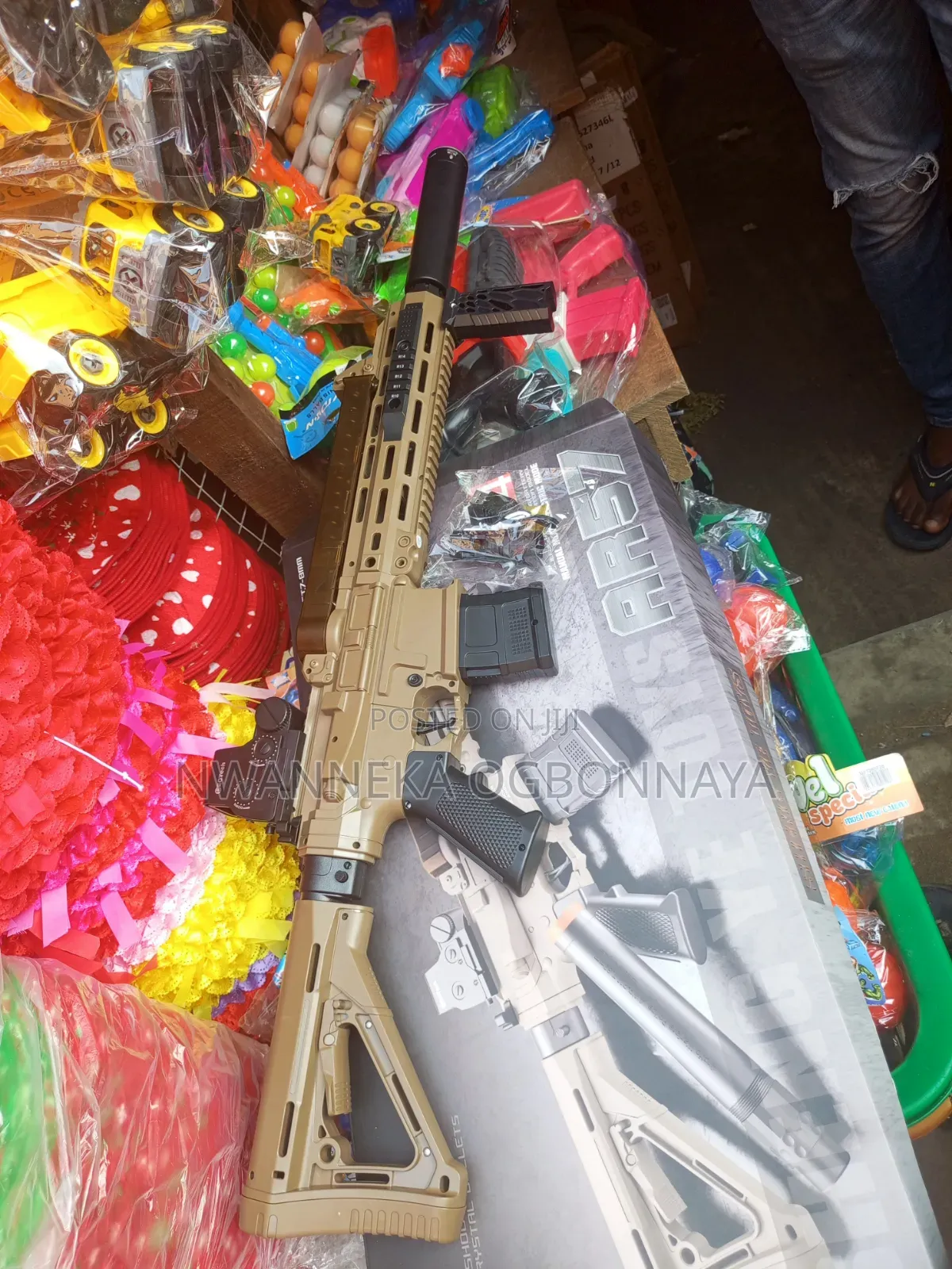 Kids Toy Gun Ak 47 Rafiu