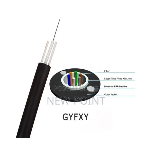 2-Core Non-Metallic Fiber Optic Cable Is a Fully Dielectric #170