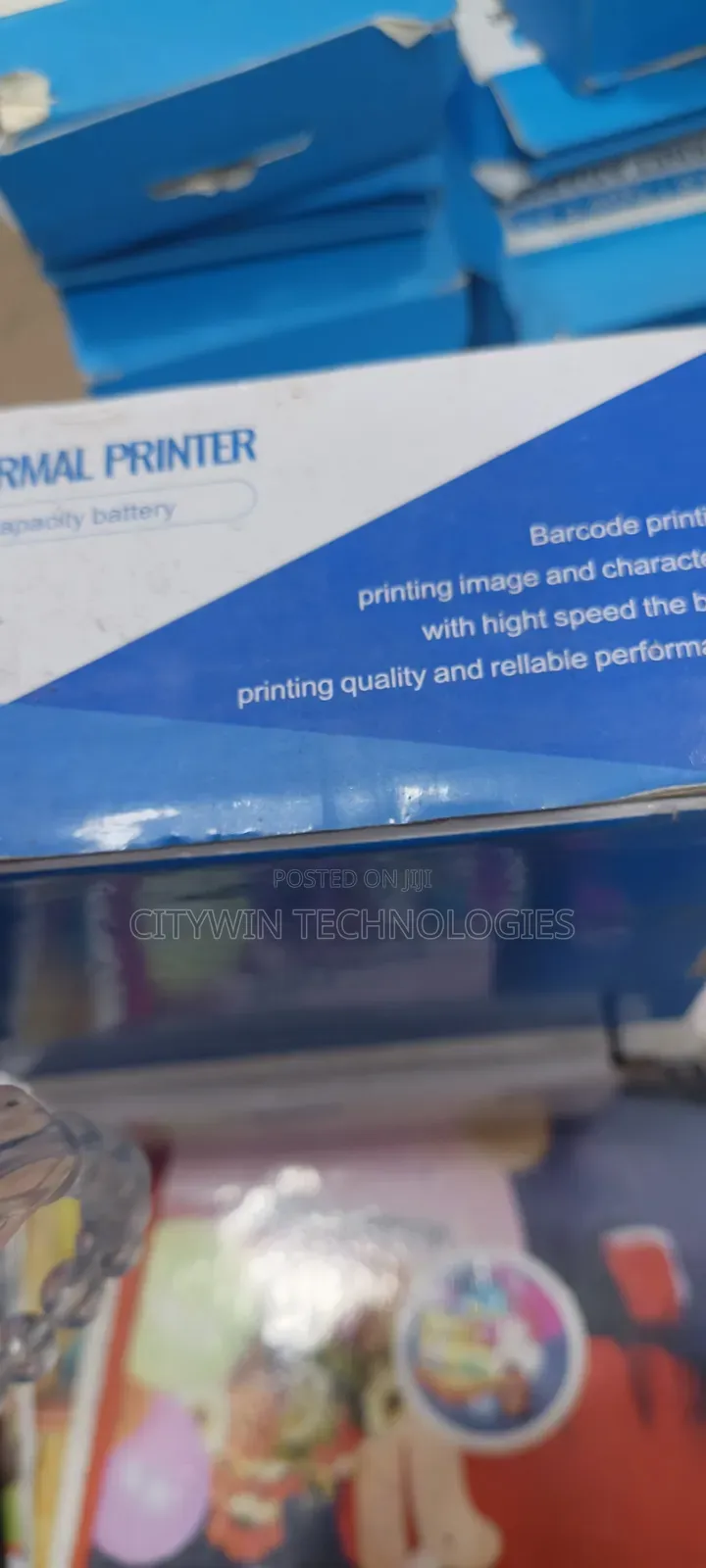 A 58mm Mini Thermal Printer With a 1500 Mah Battery