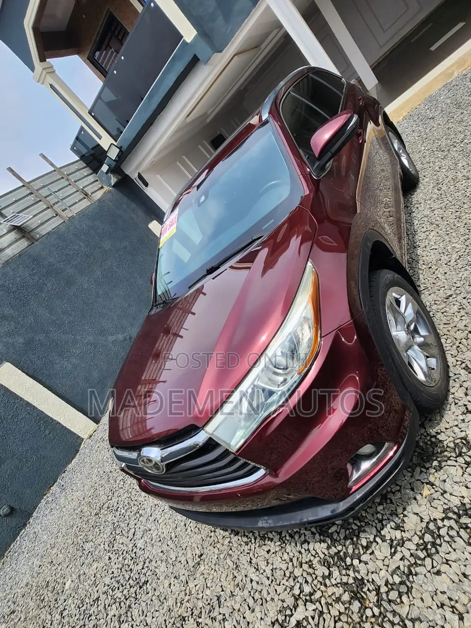 Toyota Highlander Limited 4dr SUV AWD (3.5L 6cyl 6A) 2015 Red