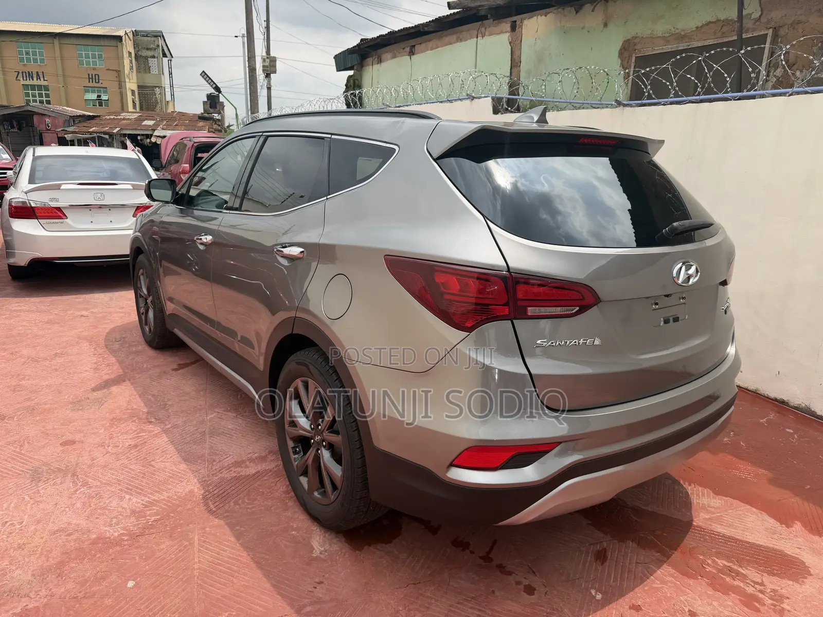 Hyundai Santa Fe Limited AWD 2017 Silver