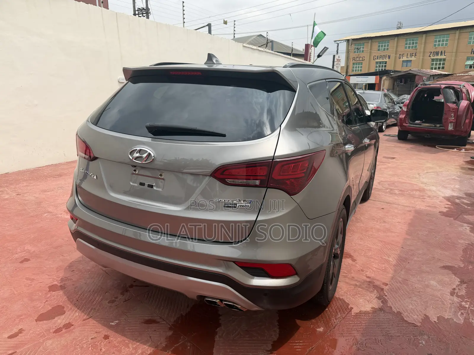 Hyundai Santa Fe Limited AWD 2017 Silver