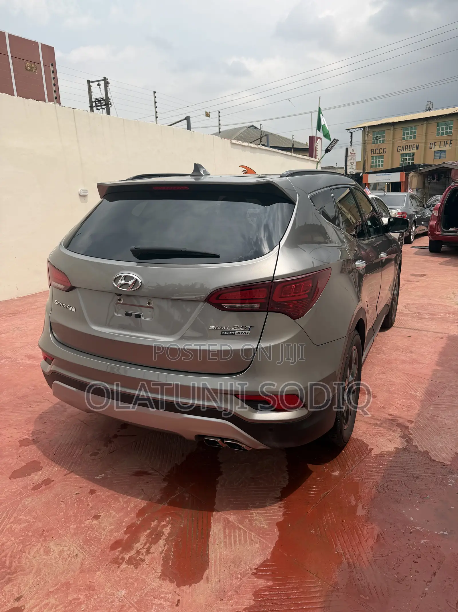 Hyundai Santa Fe Limited AWD 2017 Silver