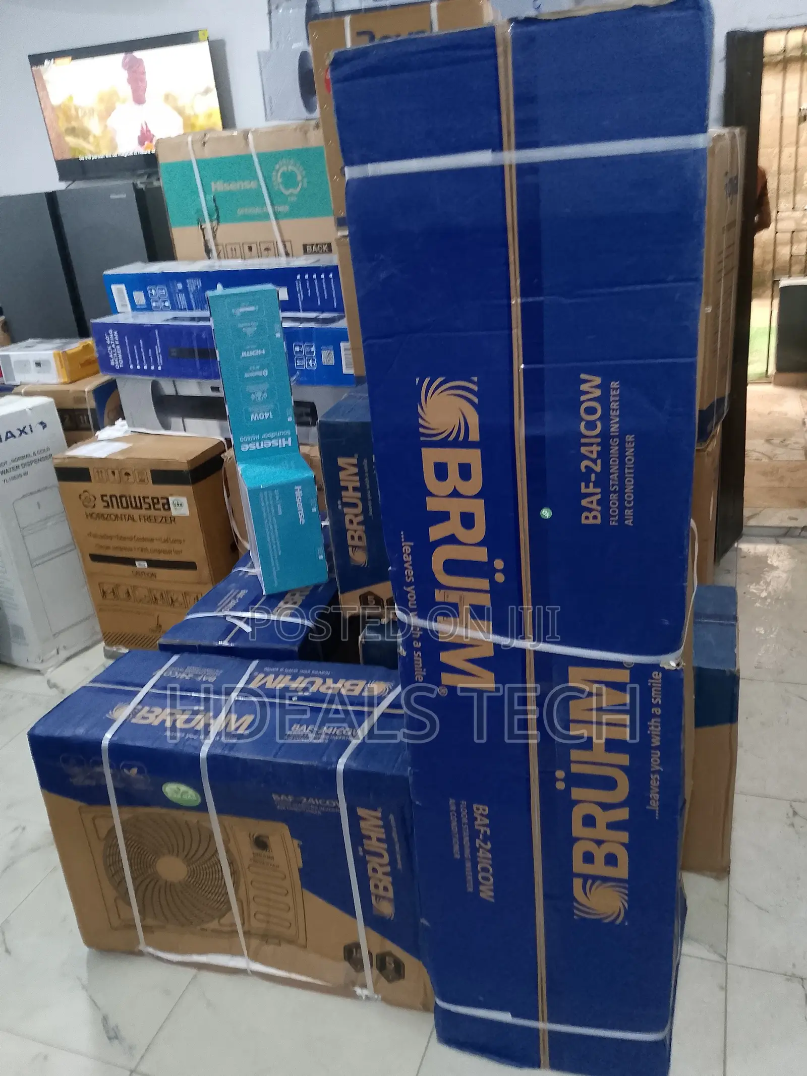 Bruhm 3 Ton Ac With Smart Inverter Compressor and Powerful Air Throw