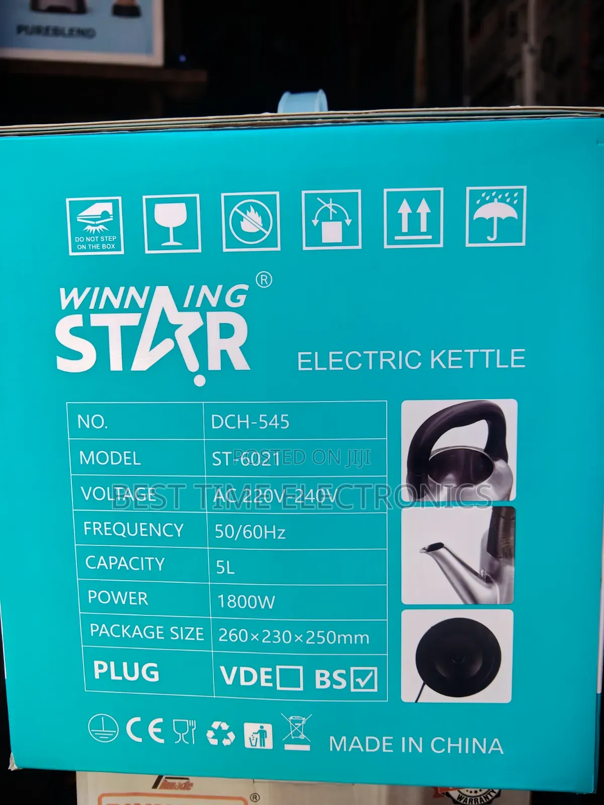 Winning Star 5l Electric Kettle